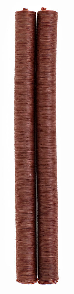 23mm Mahogany Collagen Casings for Fresh Sausage - 30m (2 strands) image 0