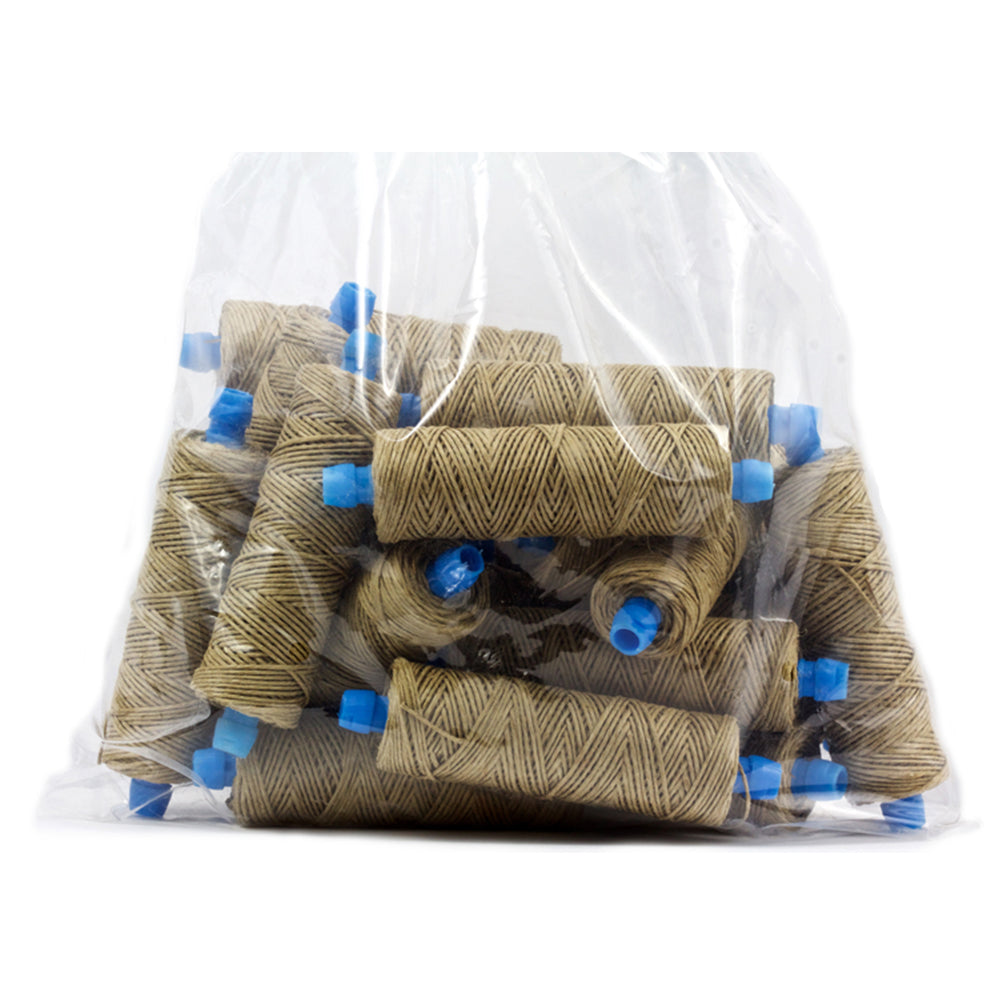 1mm Natural, European Hemp Twine Spolette Bag - 20 ea. (WHOLESALE) image 0