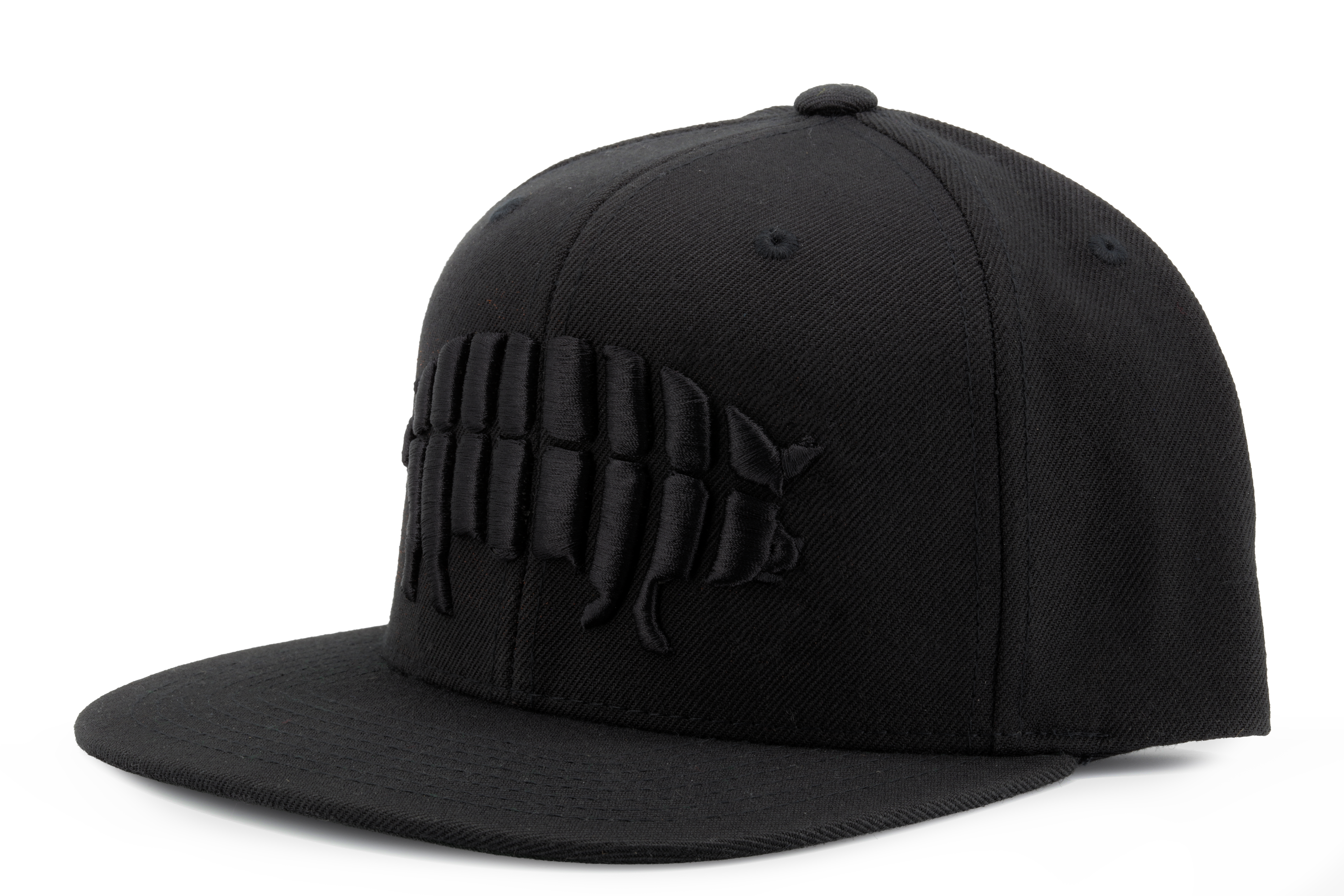 The Pantry's Blackout Edition Signature 3D Puff Trussed Pig Snapback — Drop 1 *LIMITED Only 5 produced!