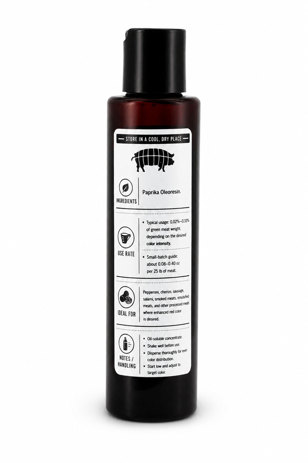 Paprika Oleoresin — Concentrate Natural Color Extract (100,000 CU)