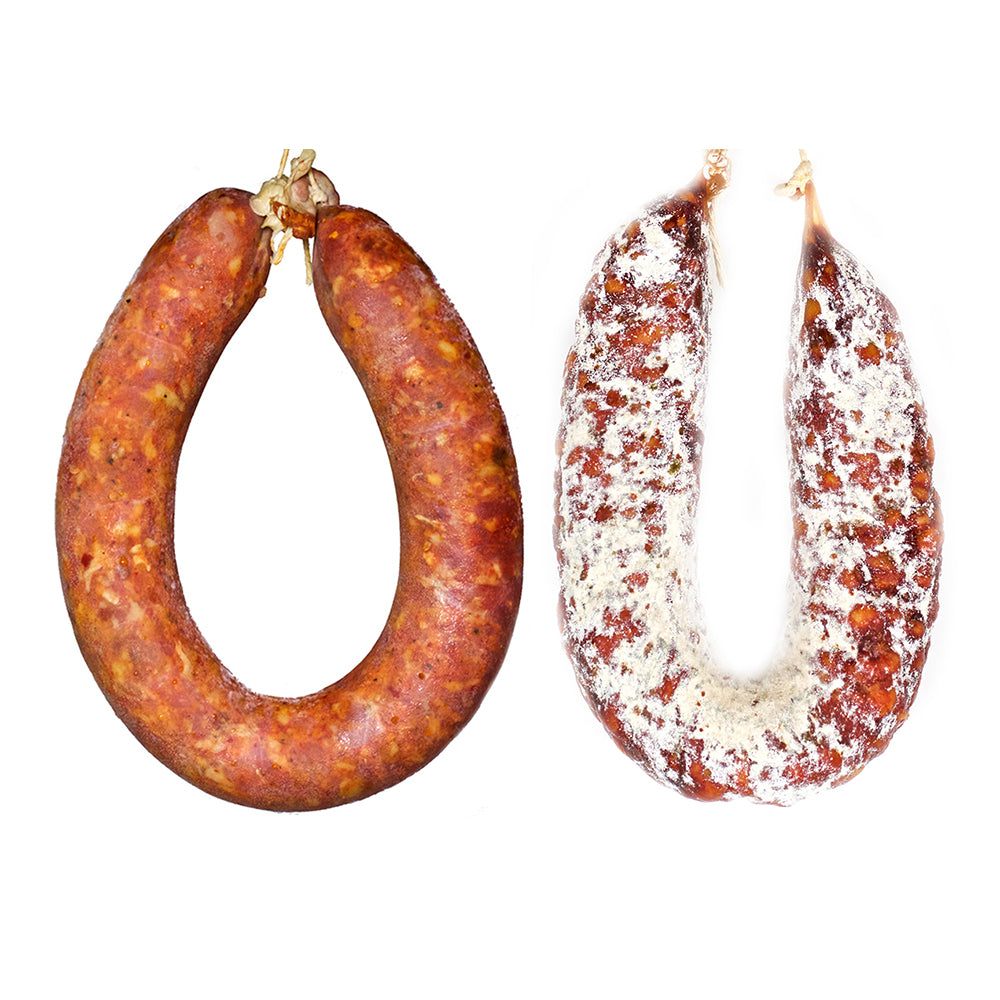 Beef Rounds, Cut to 16" & Tied (43/46mm) - WHOLESALE PAIL (10 bundles / 100 per bundle) image 0