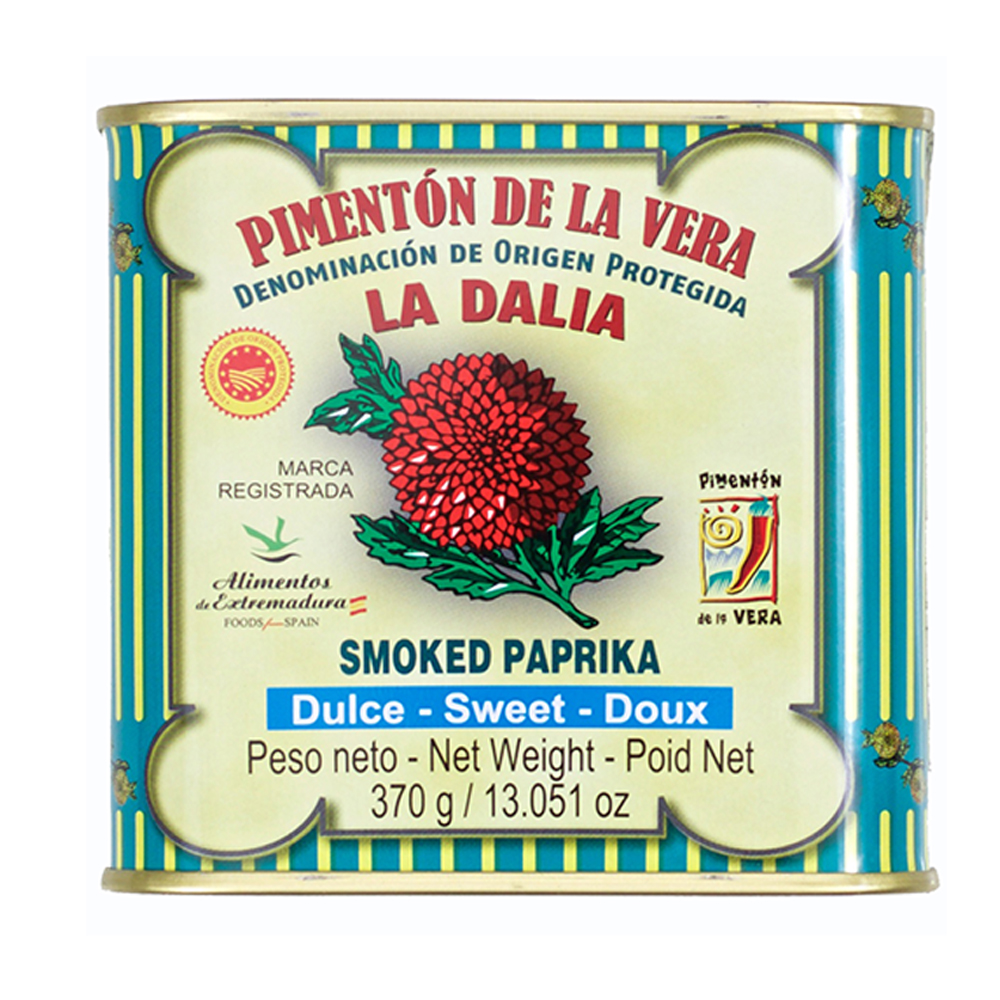 La Dalia D.O. Pimentón de la Vera Dulce – 370g/13.12 oz. Tin – Craft  Butchers' Pantry