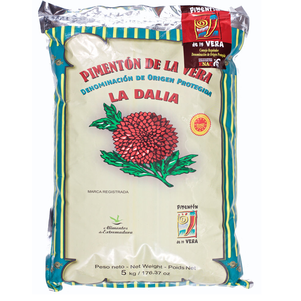 La Dalia D.O. Pimentón de la Vera Dulce - Bulk 5 Kg (11#) Bag